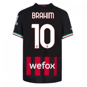 AC Milan Brahim 10 Hjemme 2022-23 - Fodboldtrøjer (S/S)